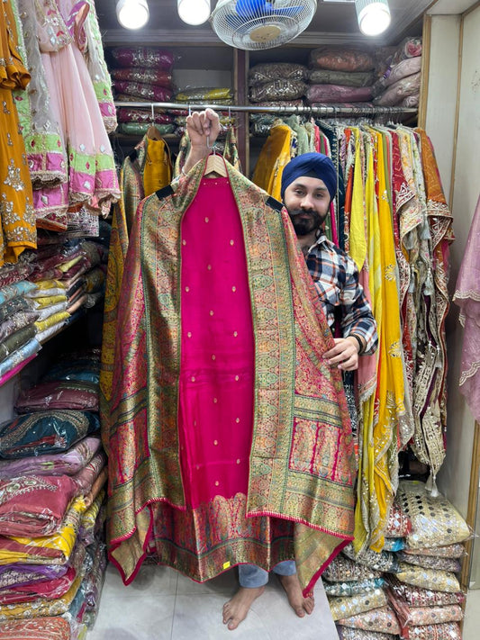 Pure Silk Banarasi Weaving