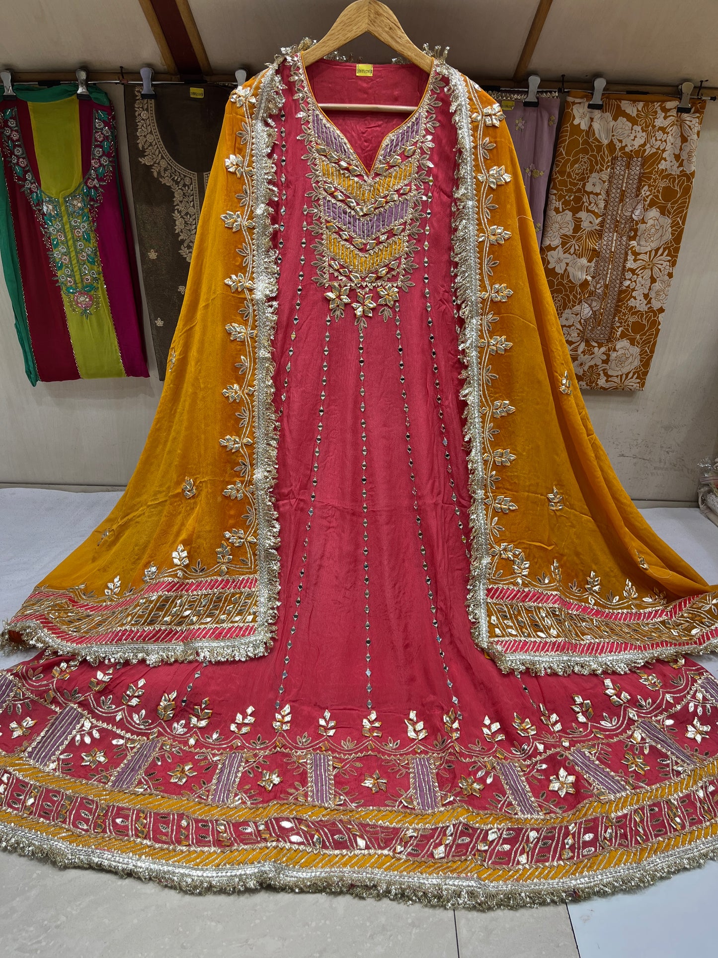 Mirror Anarkali
