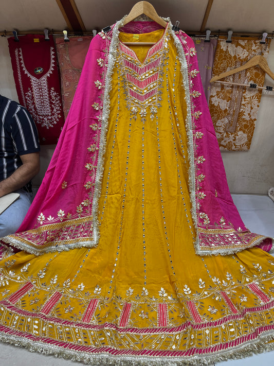 Mirror Anarkali