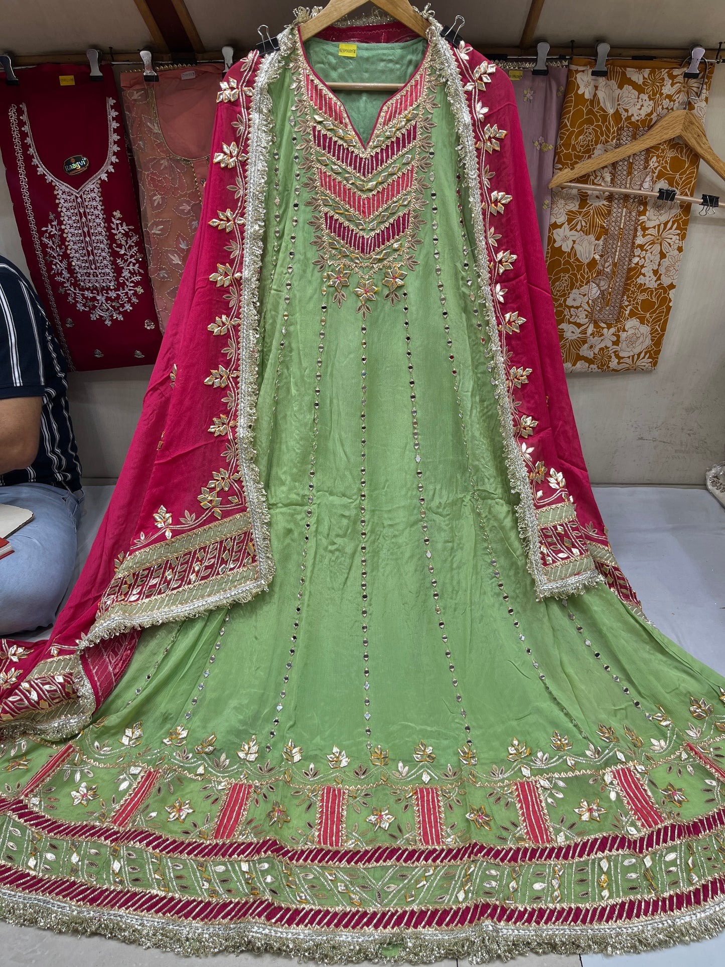 Mirror Anarkali