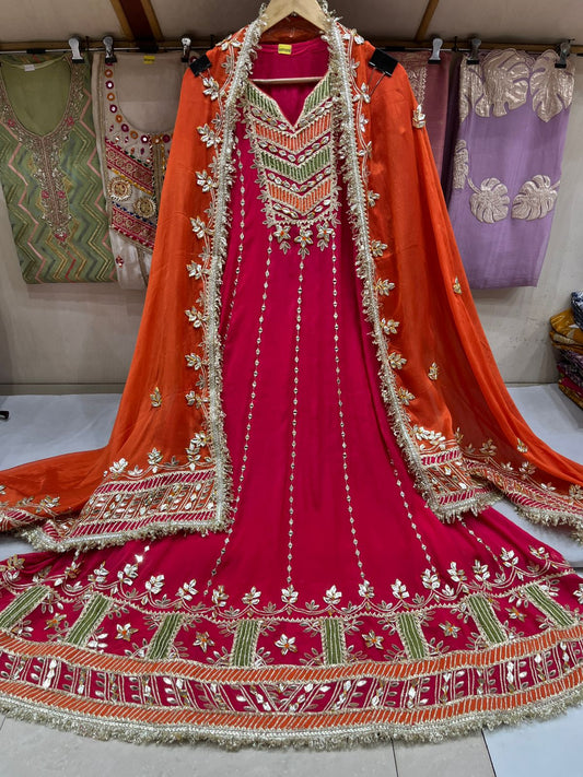 Mirror Anarkali