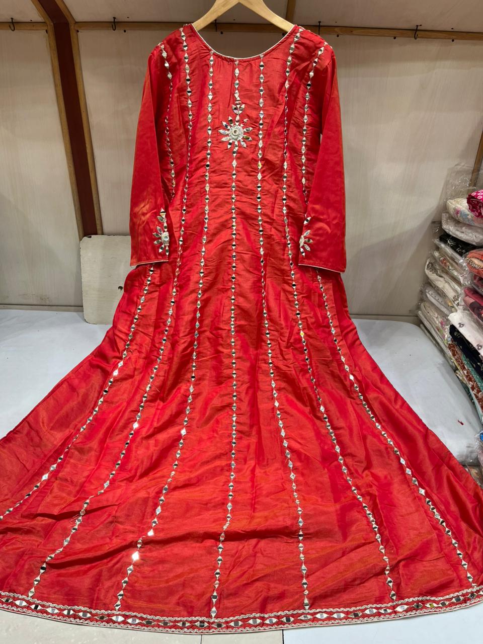 Pure Shimmer Mirror Aanarkali