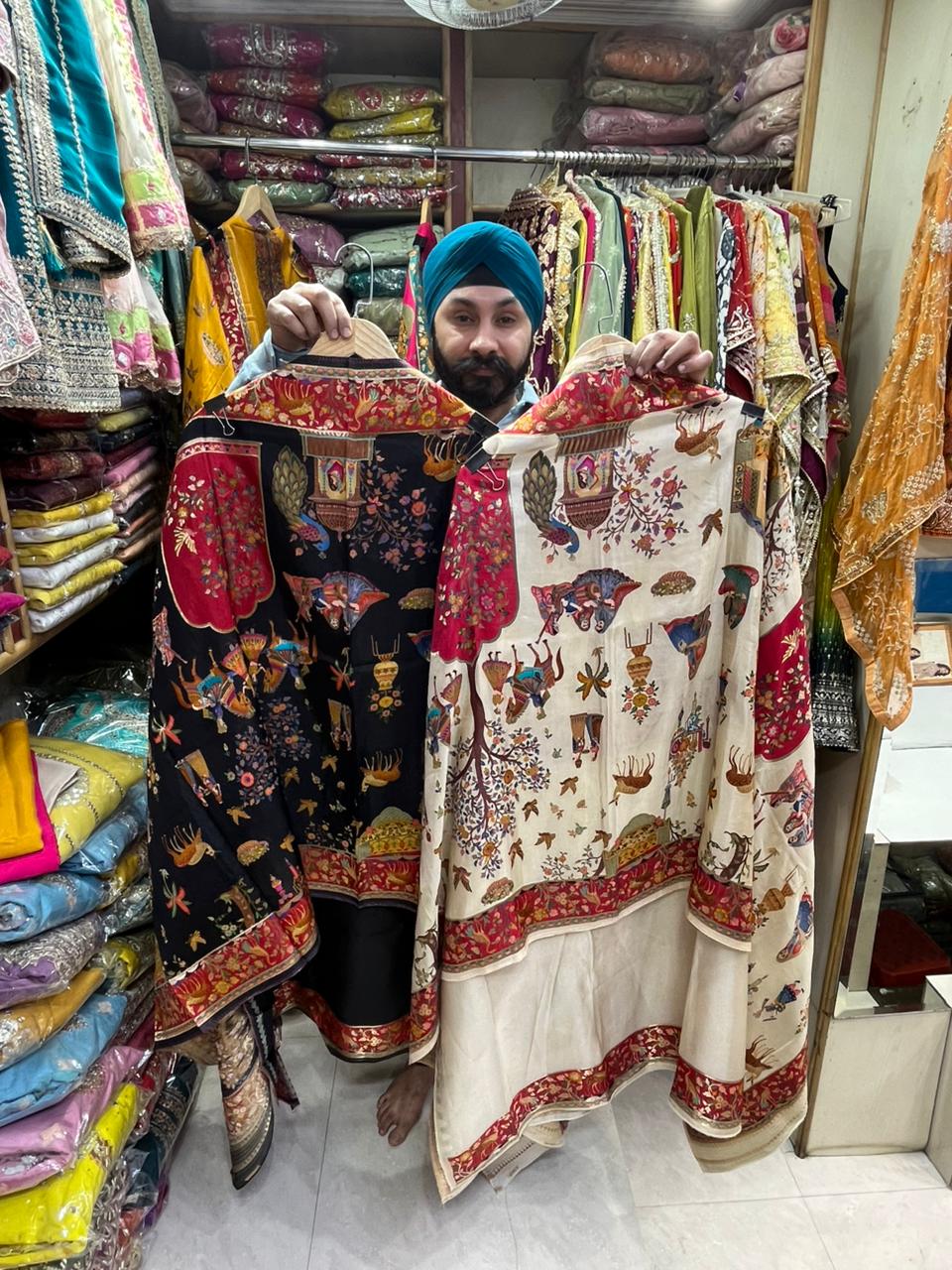 Pure Silk Banarasi weaving Design no 3