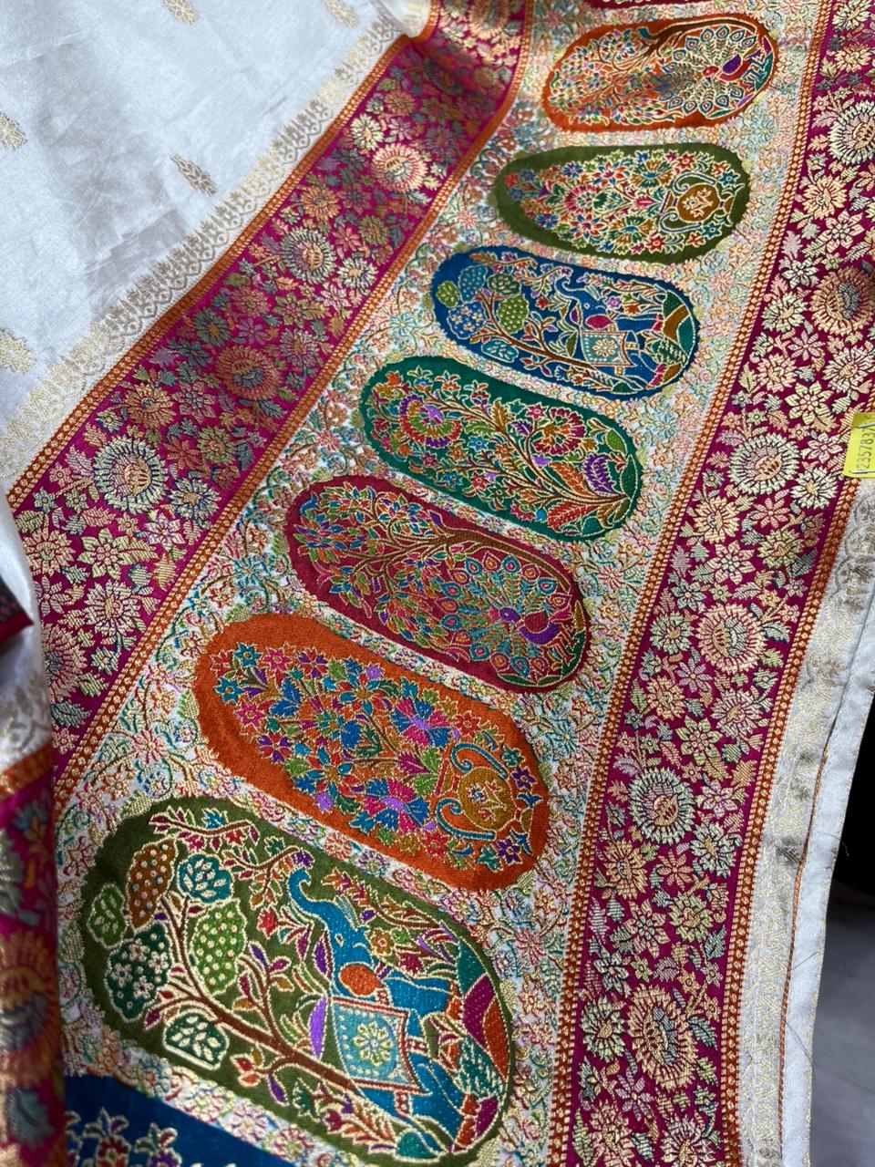 Pure Silk Position Print Bottom Work