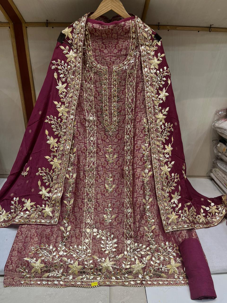 Royal Banarasi Gotta Suits