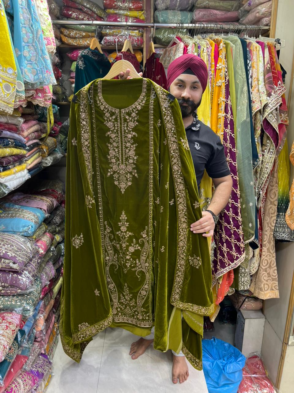 Designer Velvet Suits