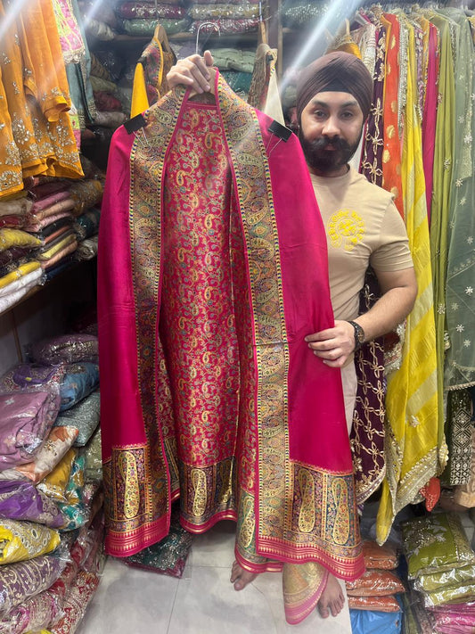 Pure Silk Jacquard Weaving Suits