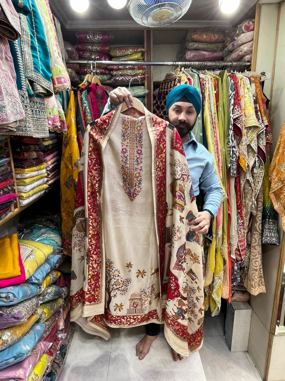 Pure Silk Banarasi weaving Design no 3