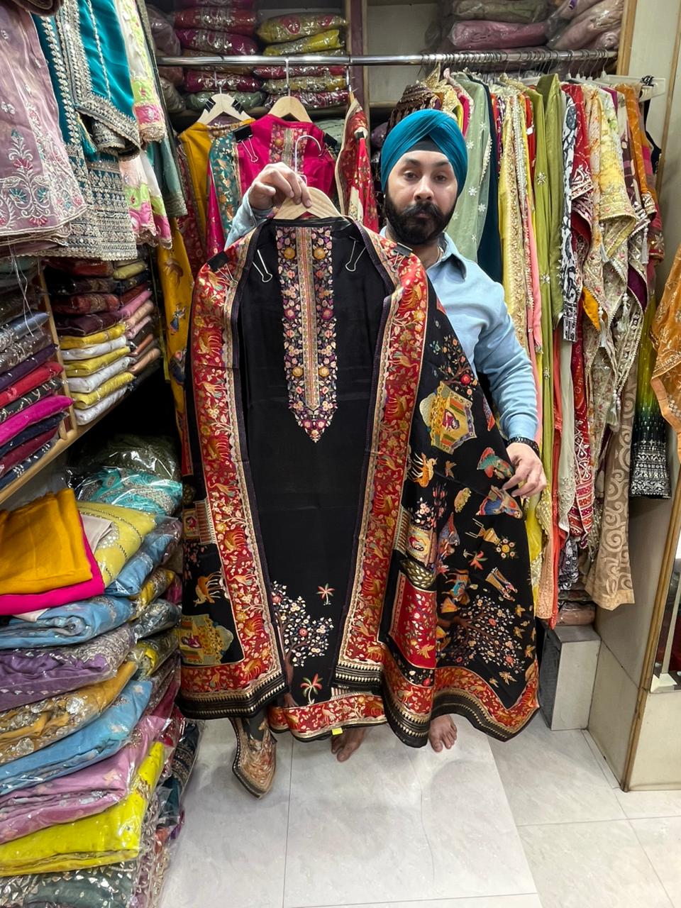 Pure Silk Banarasi weaving Design no 3