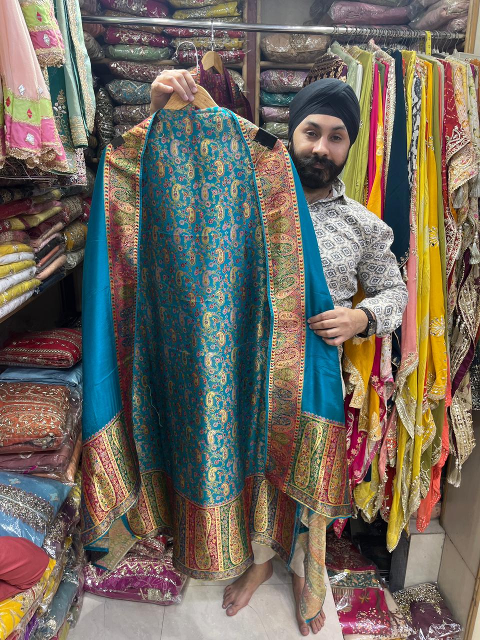 Pure Silk Jacquard Weaving Suits