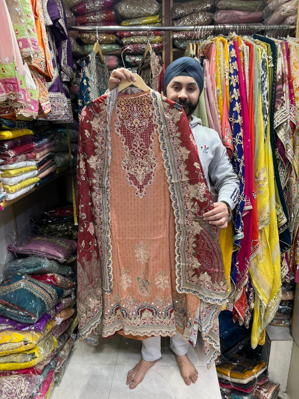 Pure Indian Crepe Digital Suits