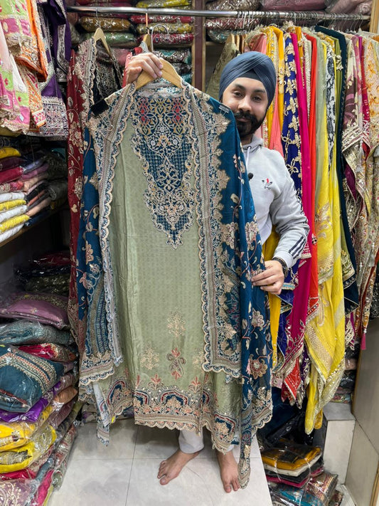 Pure Indian Crepe Digital Suits