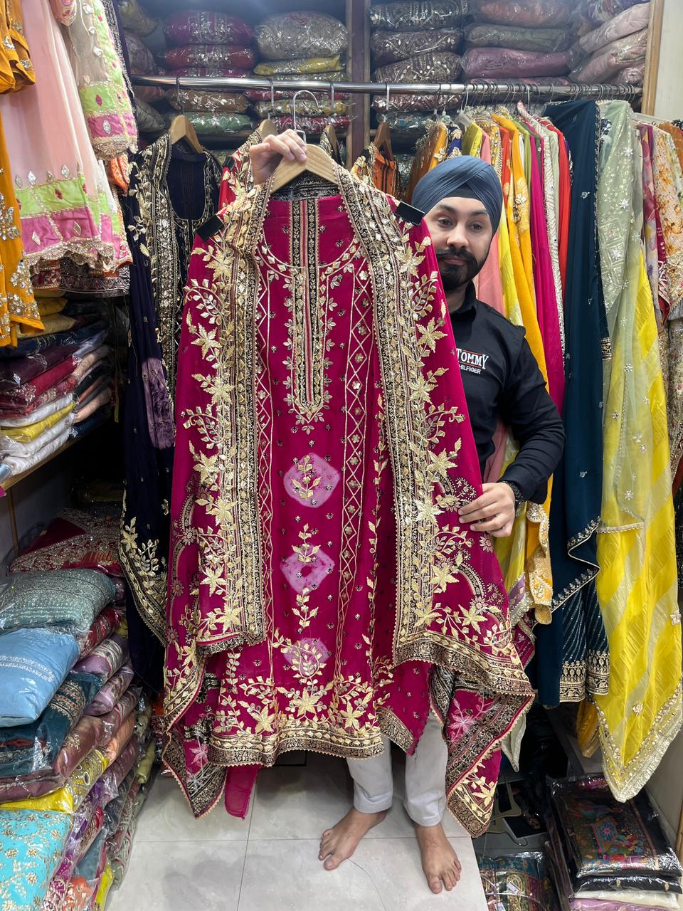 Shibori Dyed Designer Gotta Suits