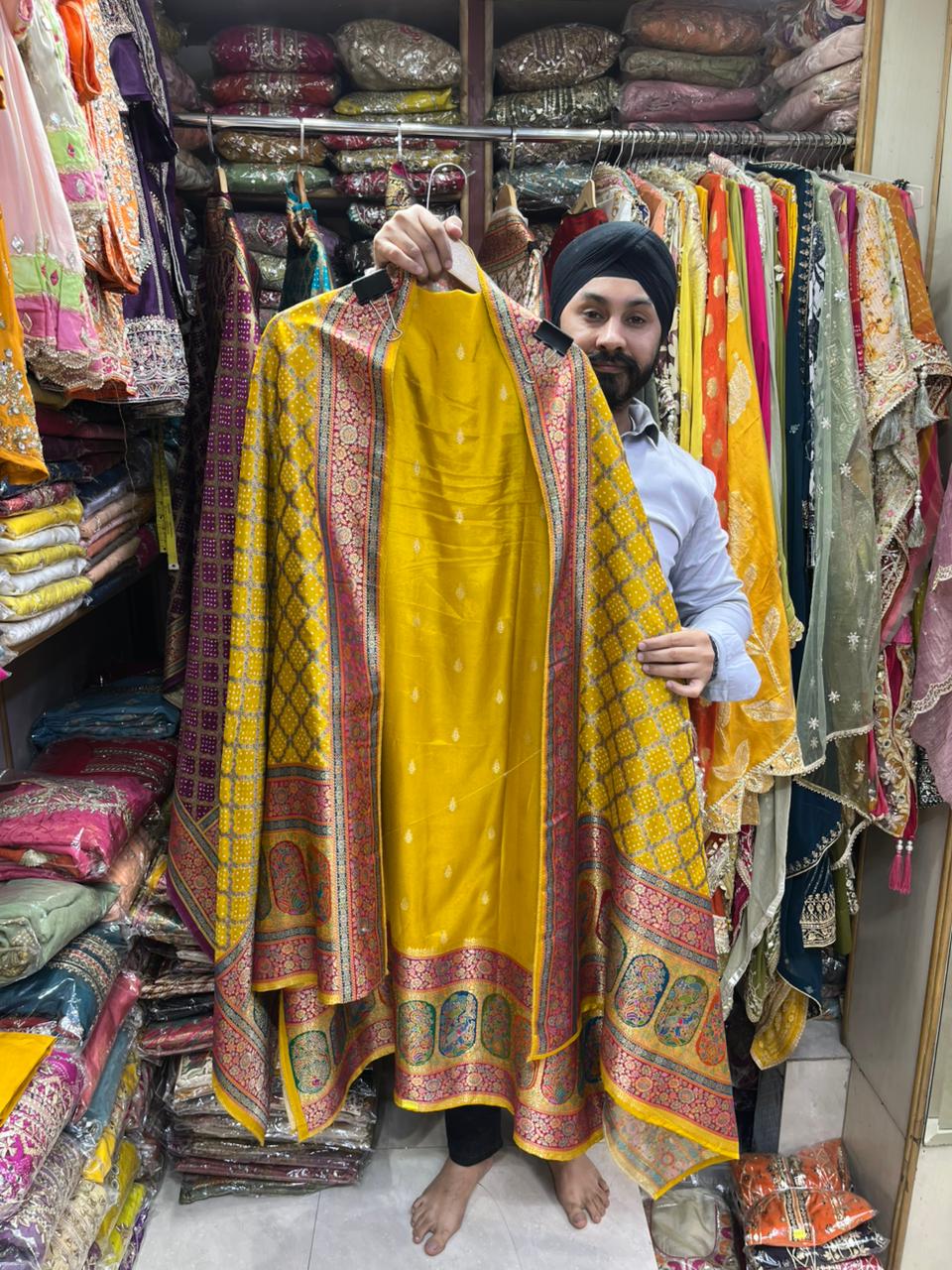 Pure Silk Position Print Bottom Work