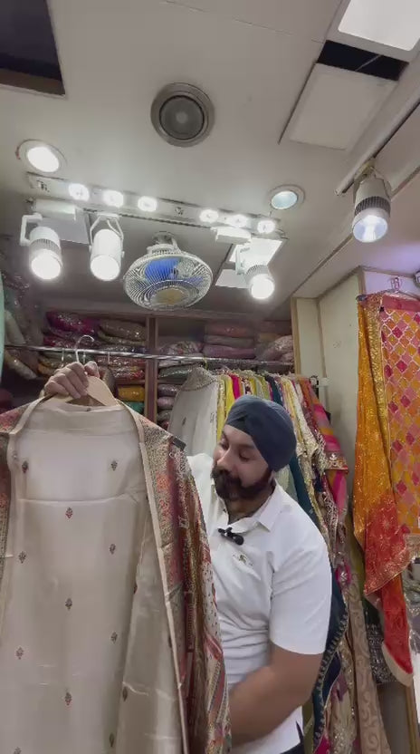 Pure Silk Position Prints Suits